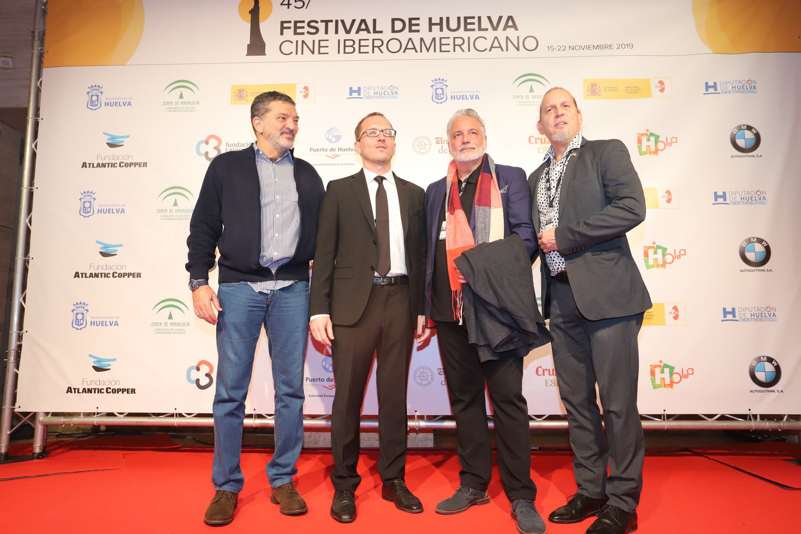 Photocall de la gala de clausura de la 45 edición del Festival de Cine Iberoamericano de Huelva