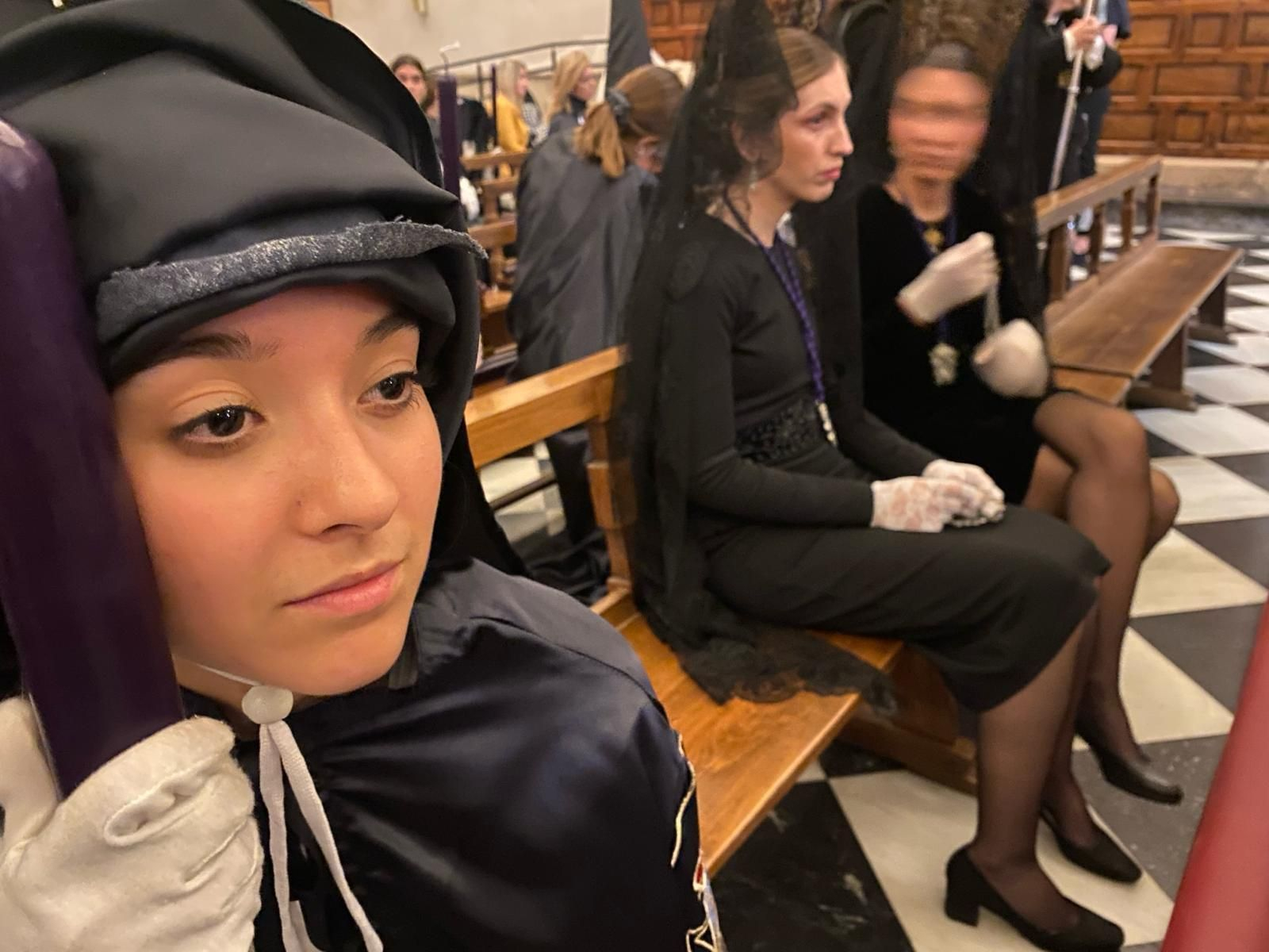 En imágenes: Primera suspensión en la tarde del Jueves Santo