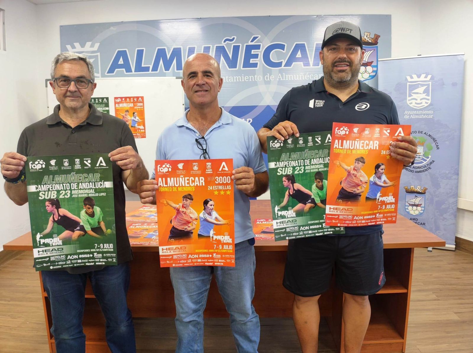 Momento de la presentación de los dos torneos.