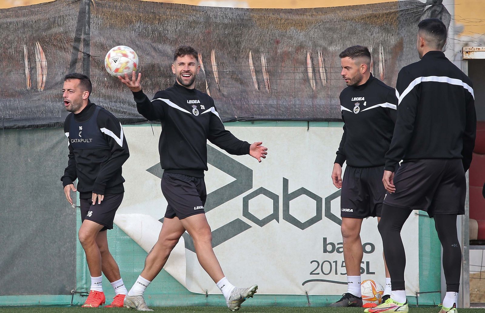 Fotos del entrenamiento de la Balona  previo al partido contra el Deportivo de La Coruña