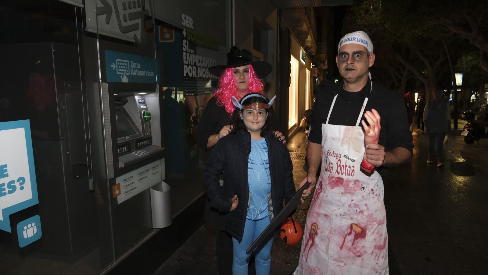 Imágenes de la Noche en Negro de Almería