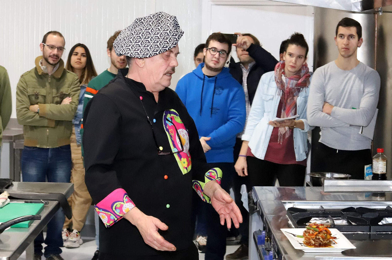 Imágenes del showcooking organizado por Huelva Información e ISG