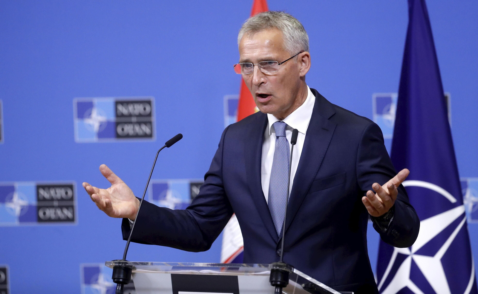 El secretario general de la OTAN, Jens Stoltenberg.