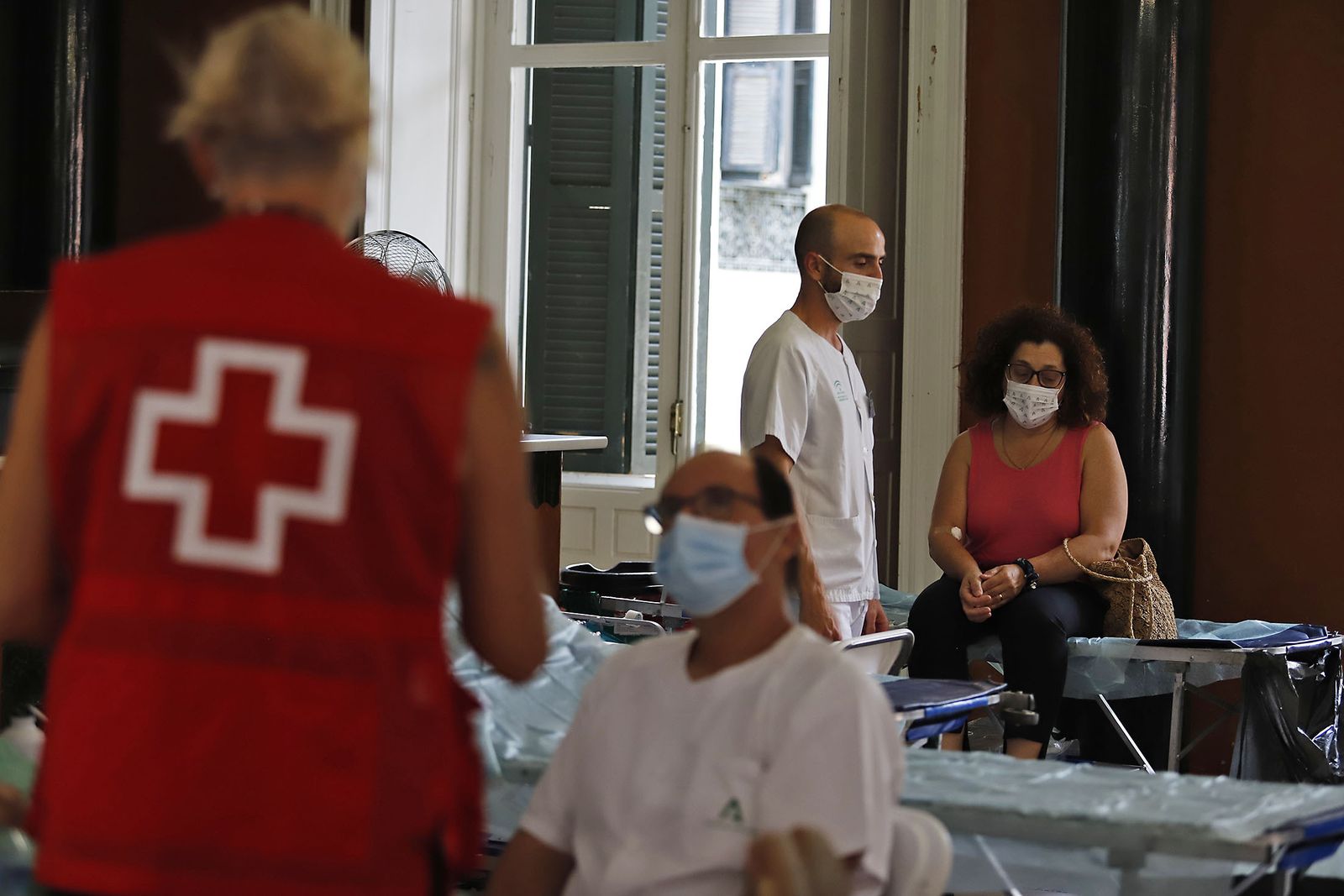 Imágenes de la Macrocolecta de sangre en la Casa Colón