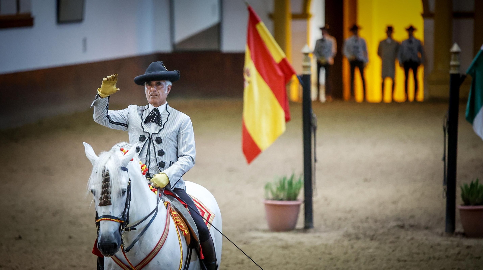 El último día de Manolo Ruiz en la Real Escuela de Jerez