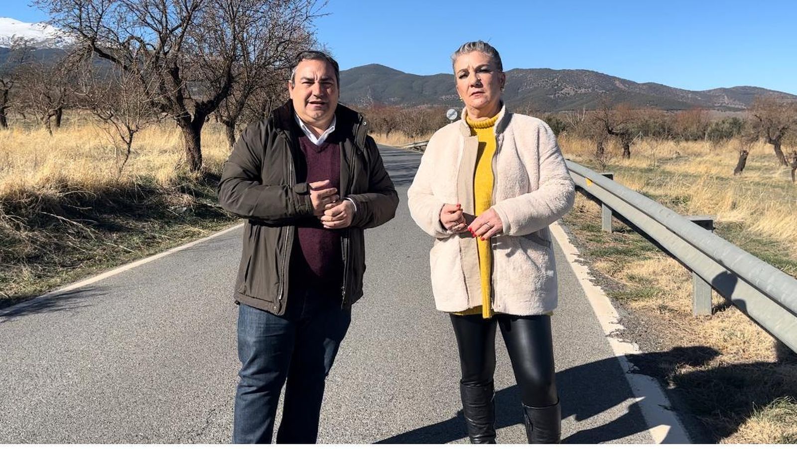 Martos y Reyes en la carretera