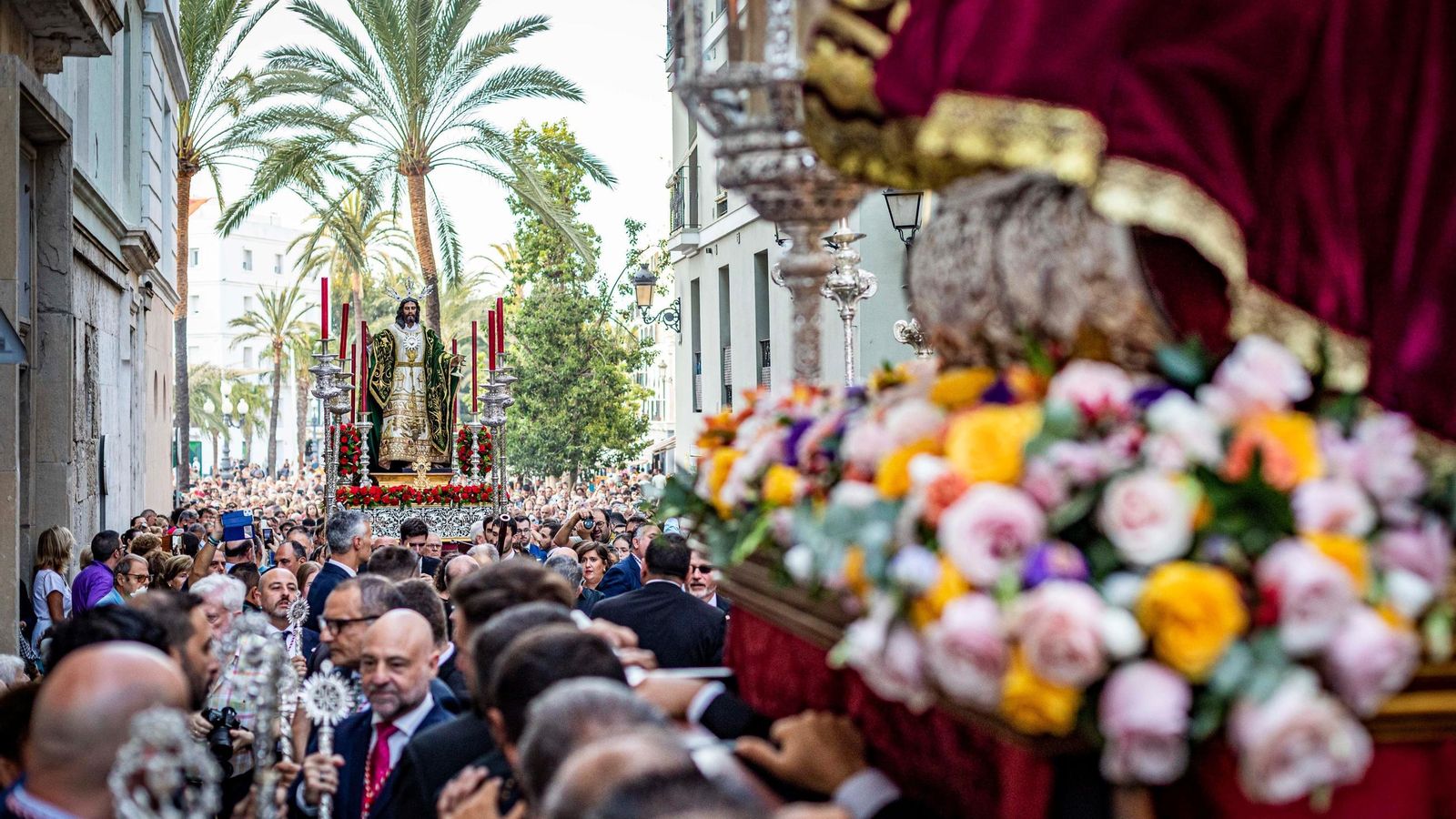 El encuentro del Señor de La Cena y la Virgen de los Dolores