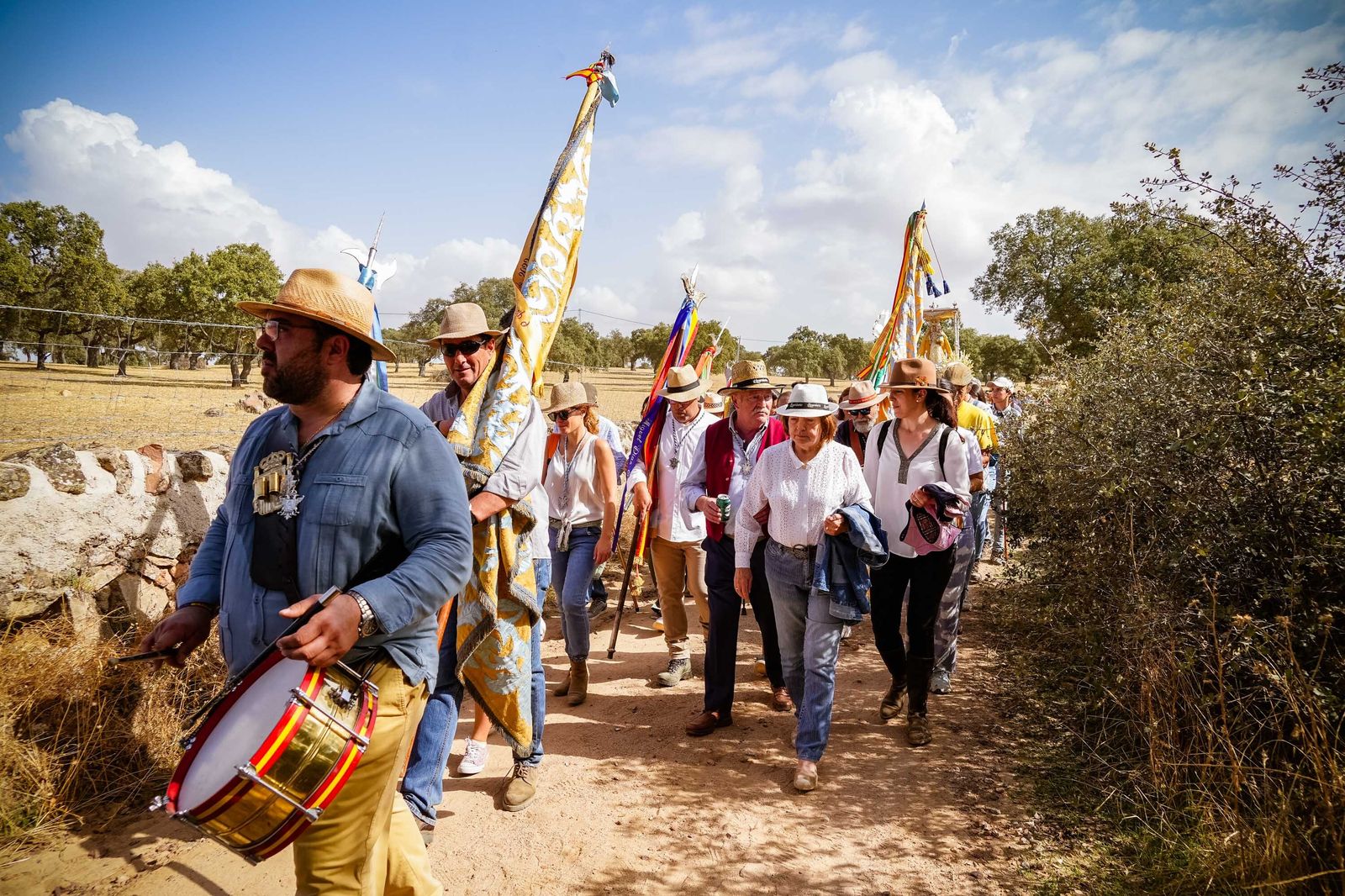 Las mejores imágenes del regreso de la Virgen de Luna a su santuario