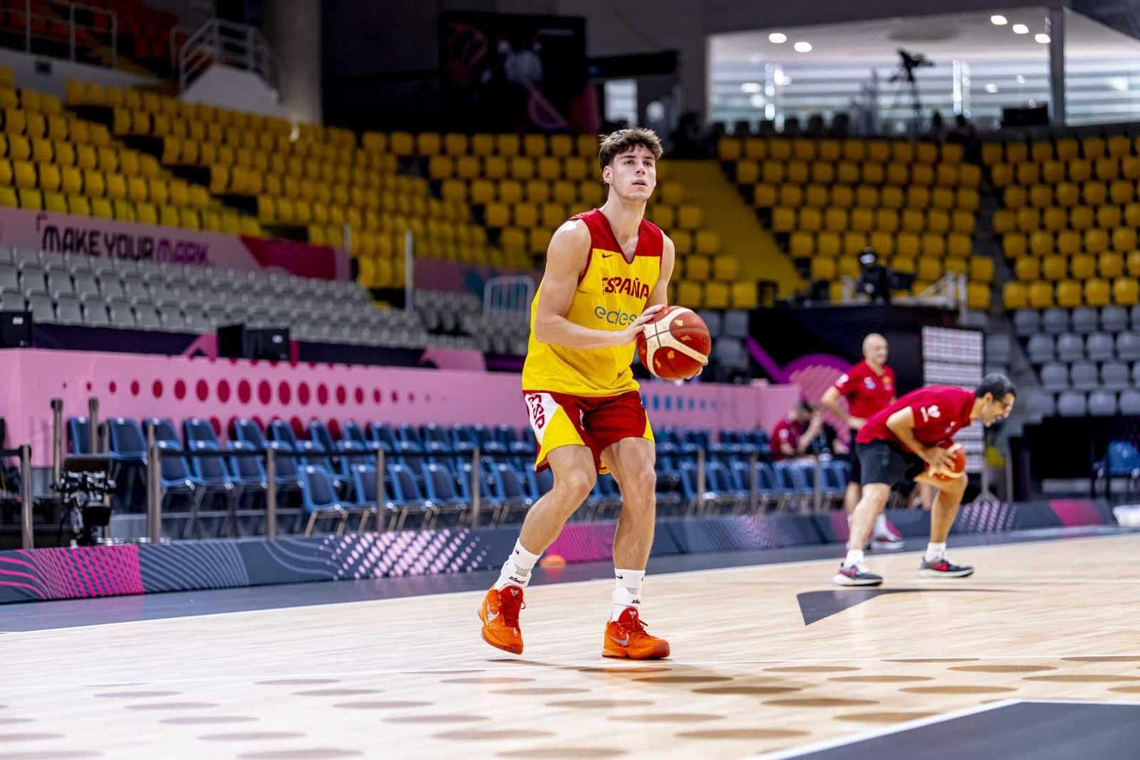 Mario Saint-Supéry, en modo Eurobasket
