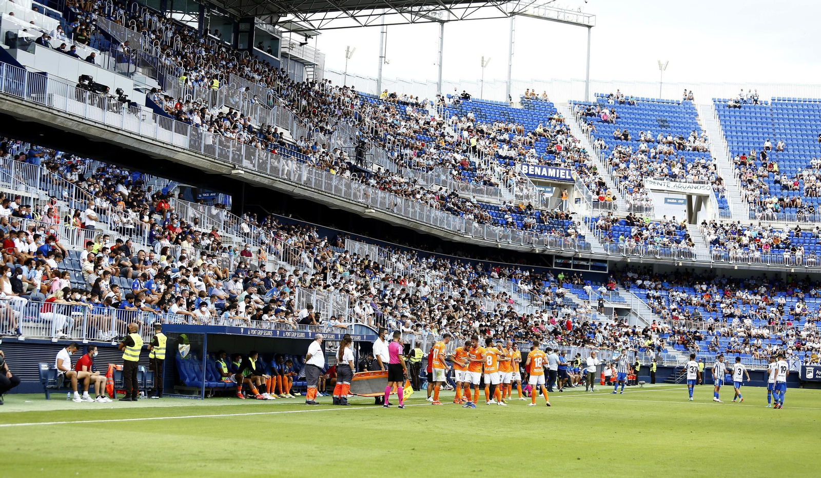 Las fotos de la victoria del Málaga CF ante el Fuenlabrada