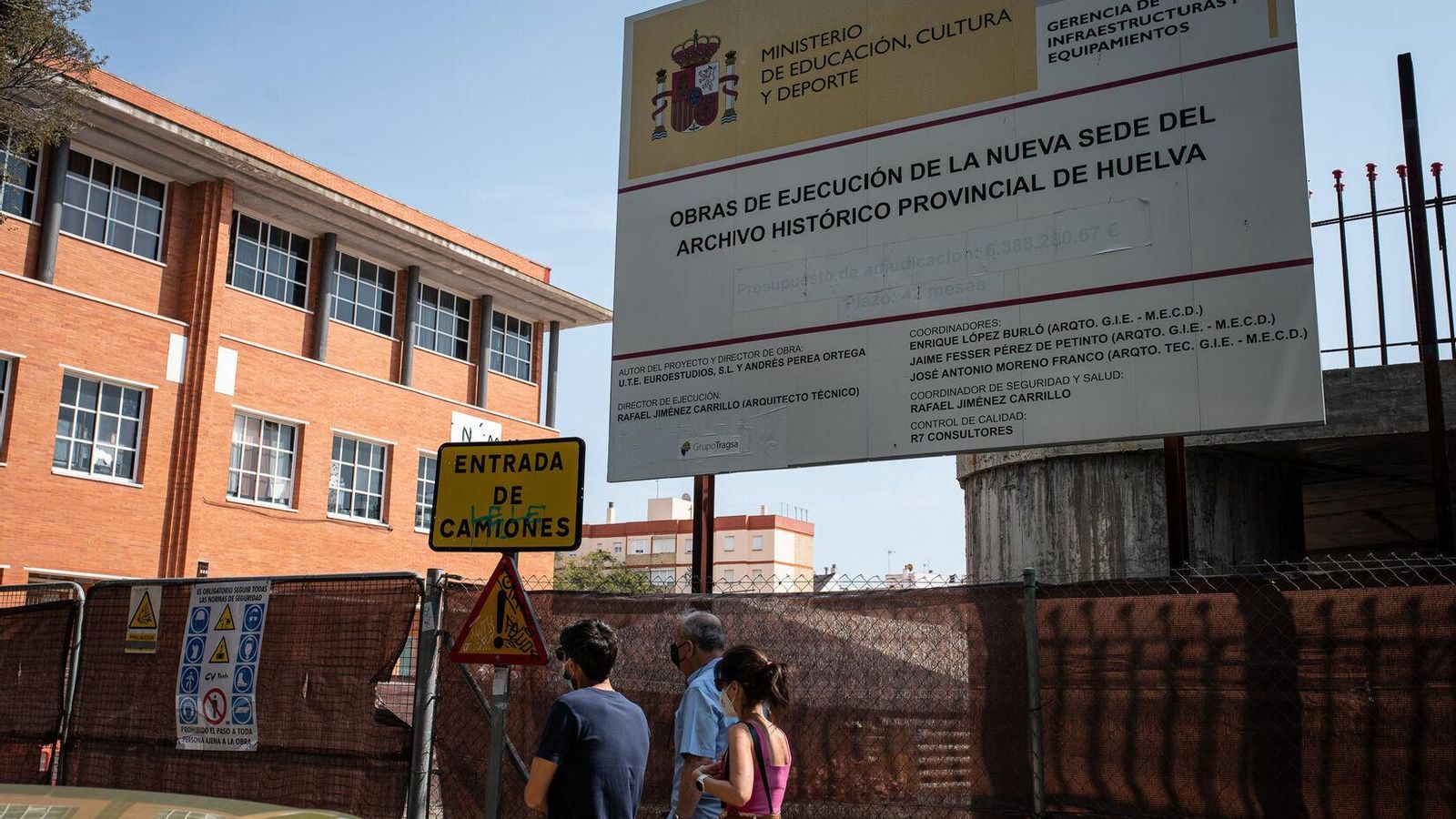 Las obras del Archivo Provincial reciben una inyección de 2 milones de euros.