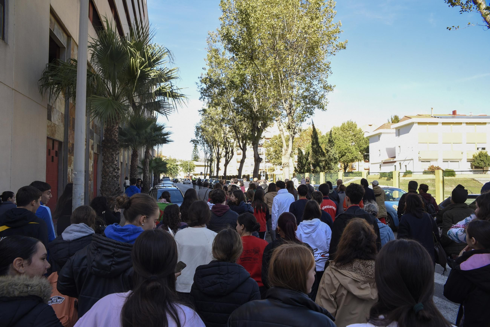 Marcha en La Línea por el 25-N, Día Internacional de la Eliminación de la Violencia contra la Mujer