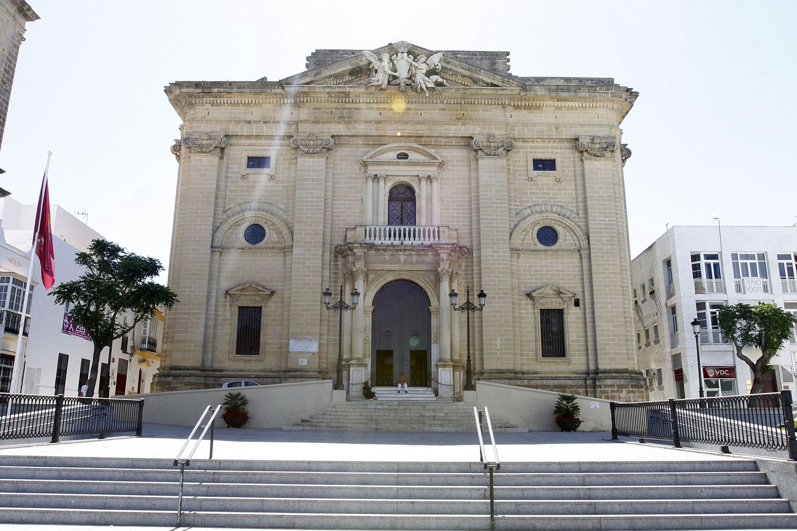 Fachada principal de la Iglesia Mayor, en una imagen de archivo.