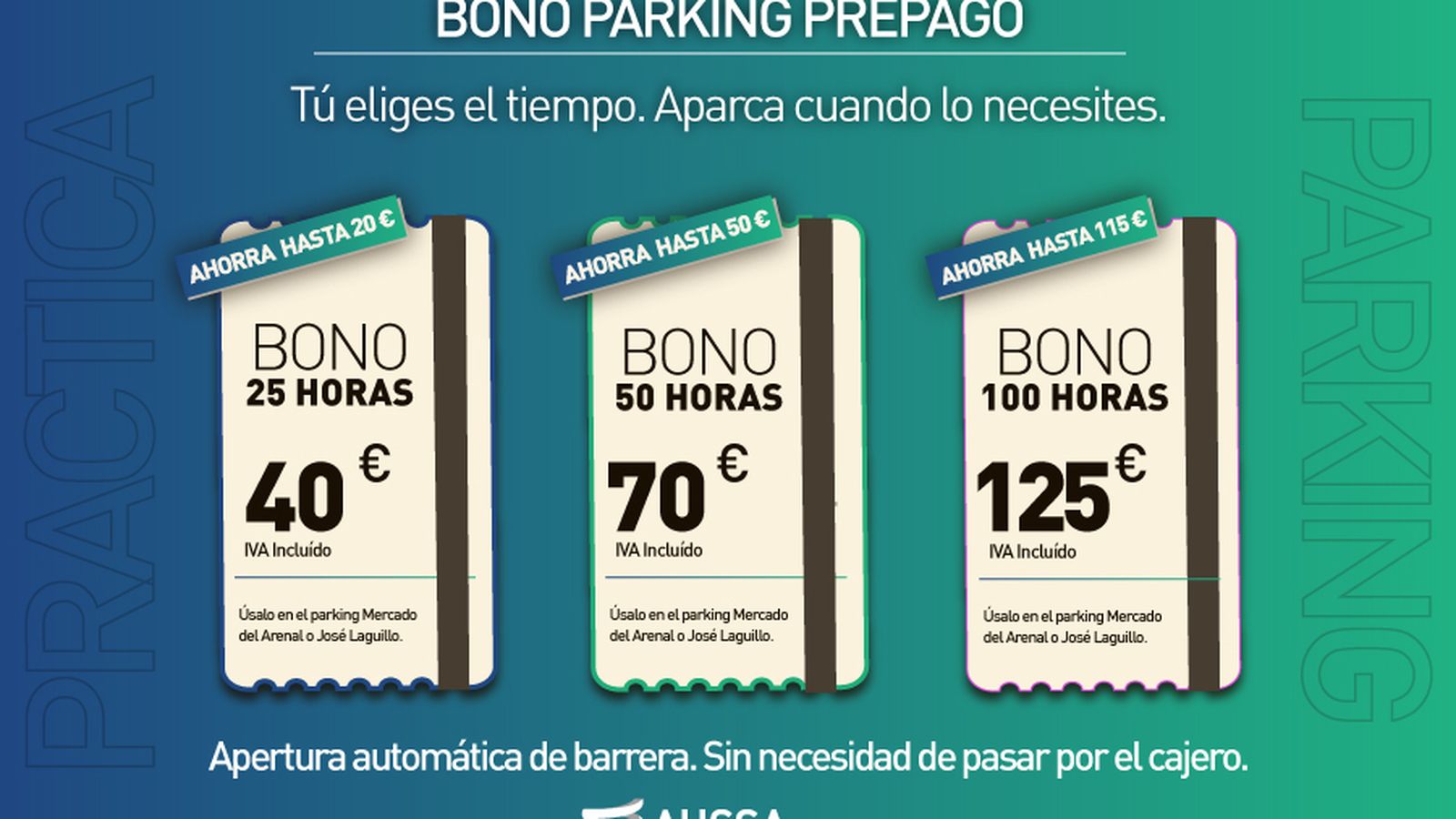 Bono parking prepago