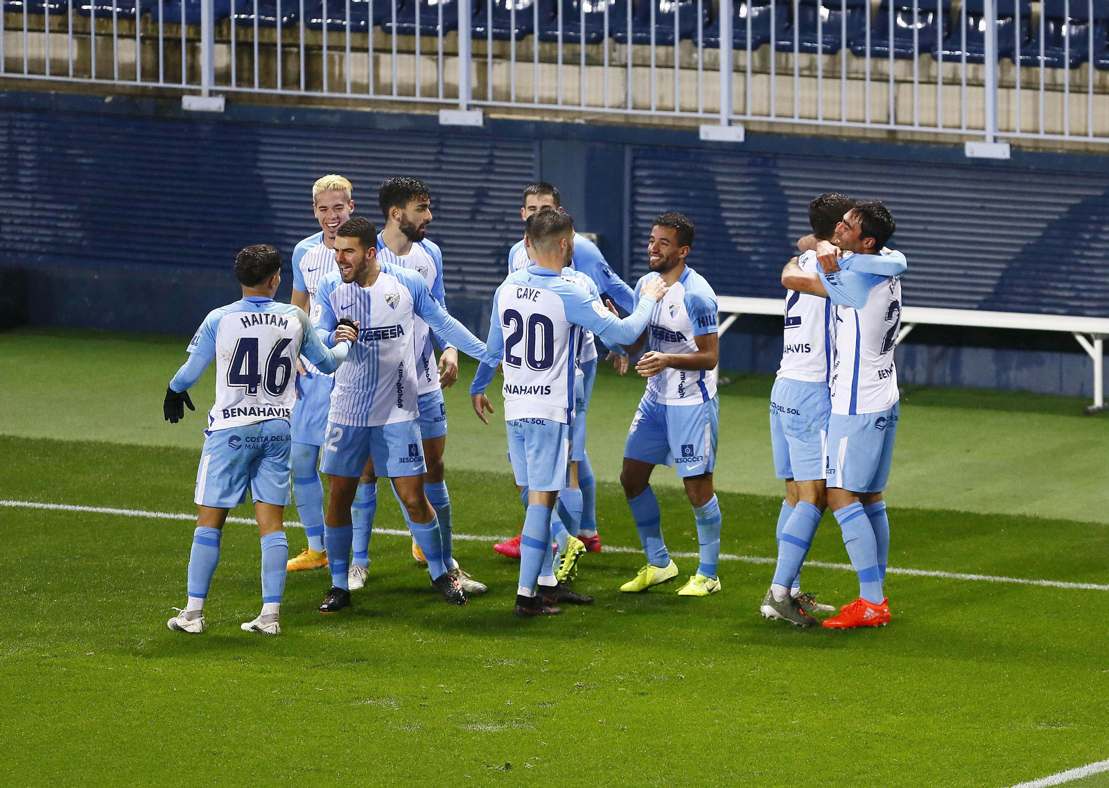 Las fotos del Málaga CF - Real Oviedo de Copa del Rey