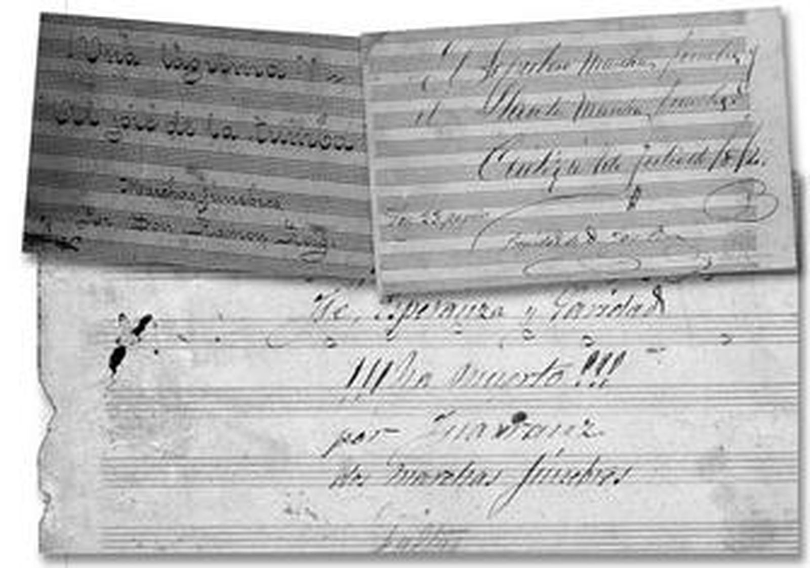 El silencio de unas partituras