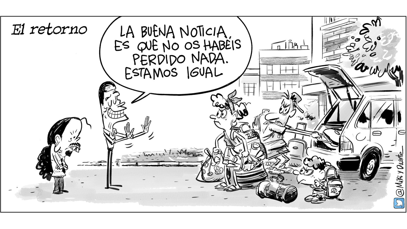 La vuelta de vacaciones