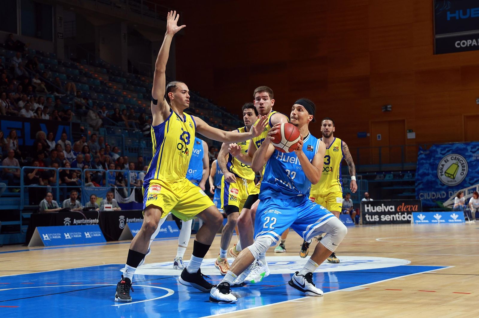 Las mejores imágenes del Ciudad de Huelva-CB Salou