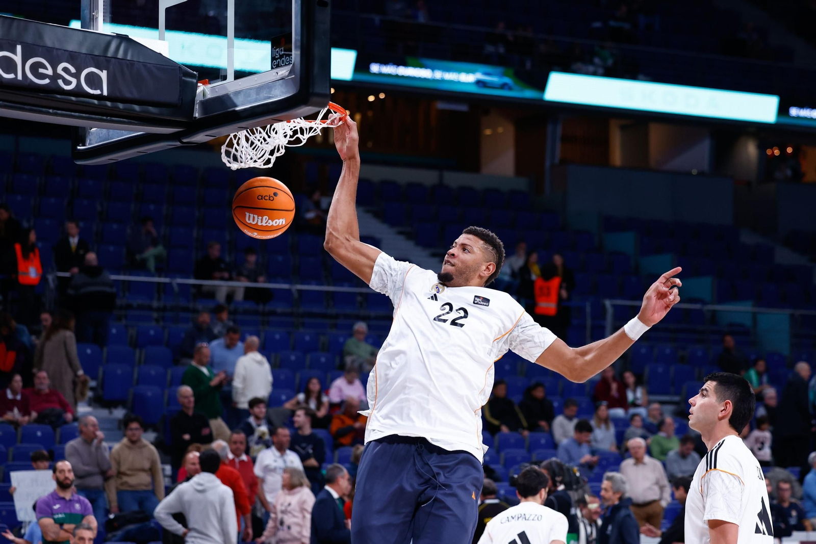 El Real Madrid-Unicaja, en fotos