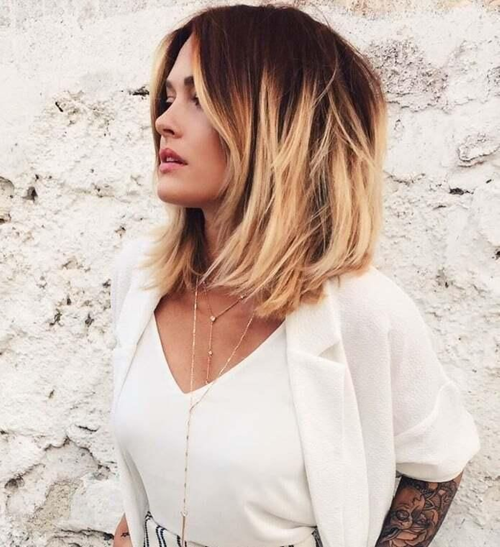 Long bob degradado. Long bob degradado.