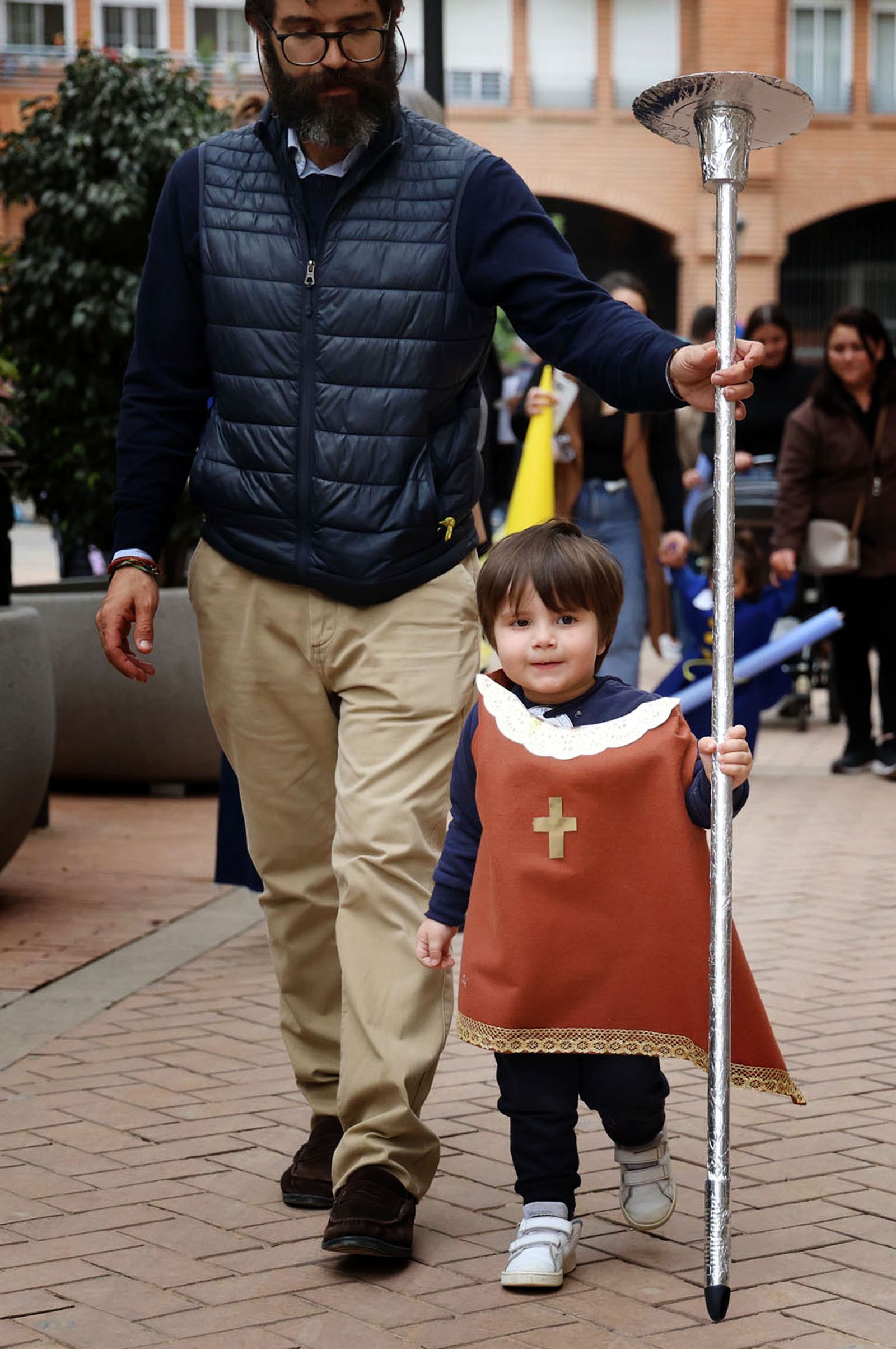 Imágenes de la procesión de la 'Escuela Infantil Mi Pequeño Puerto'