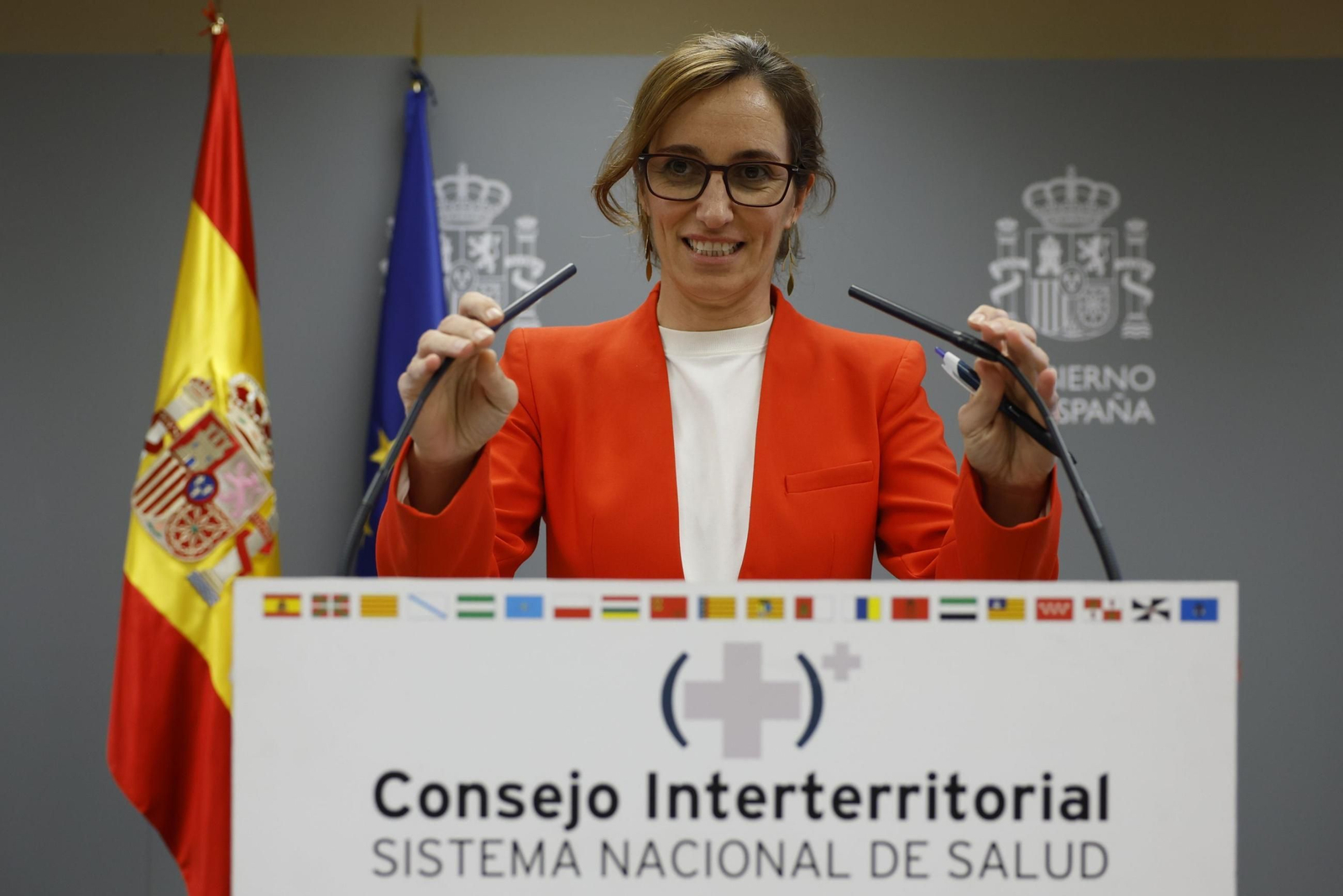 La ministra de Sanidad, Mónica García.