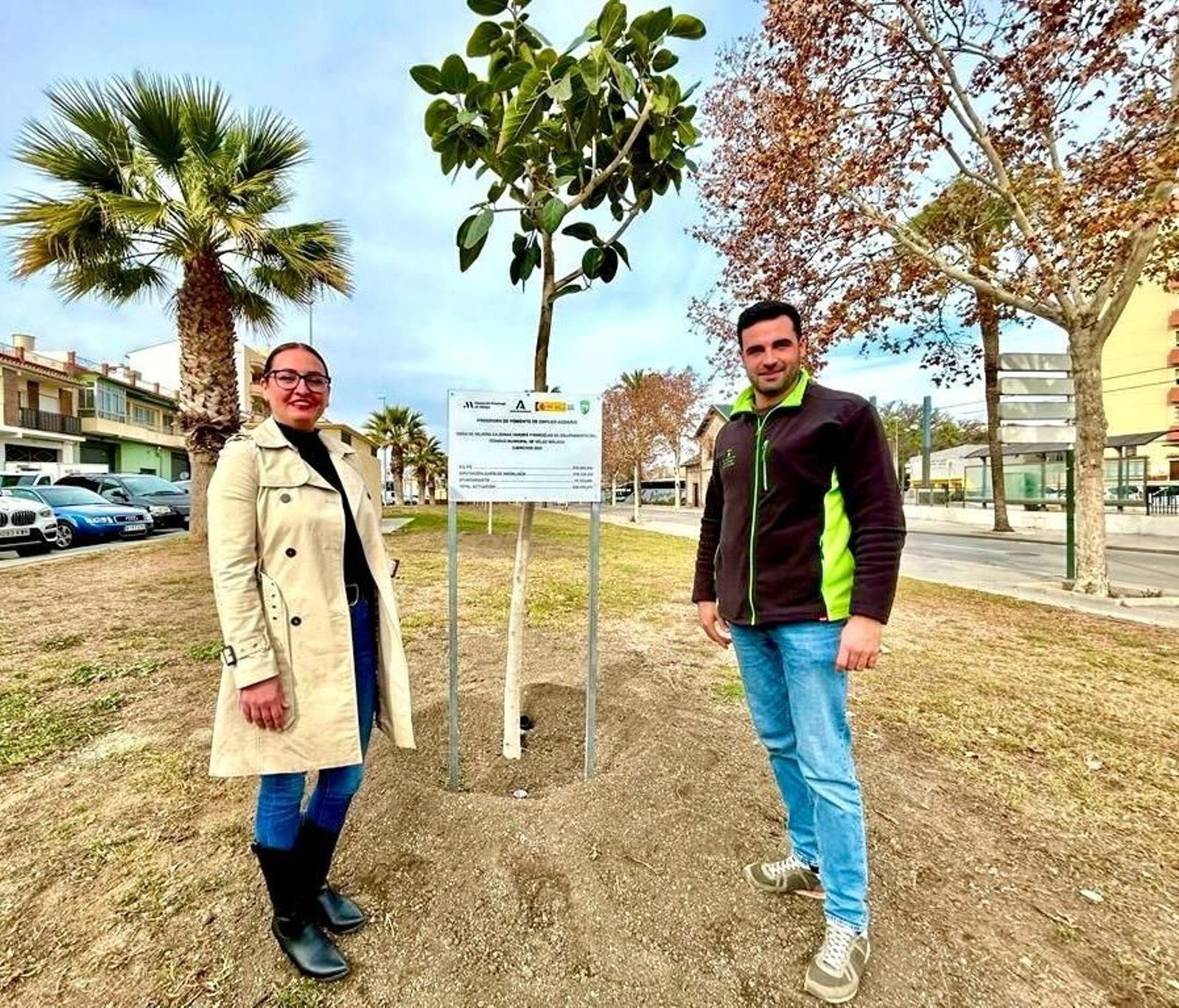 Presentación de la campaña de reposición de árboles urbanos