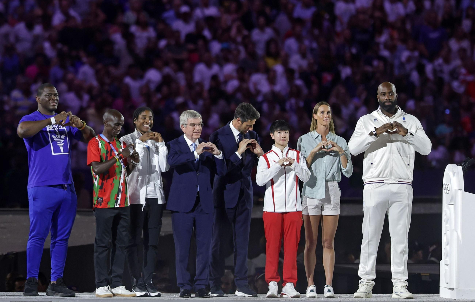 Las fotos de la ceremonia de clausura de los Juegos Olímpicos París 2024