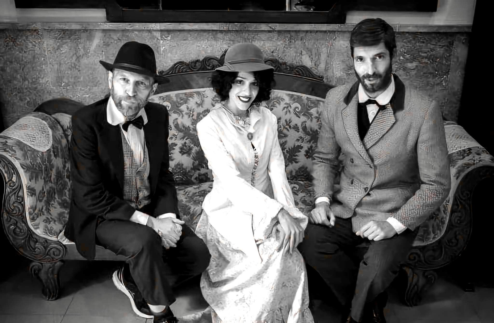 Freddy Novillo, Cris de la Osa y Juan Sánchez.