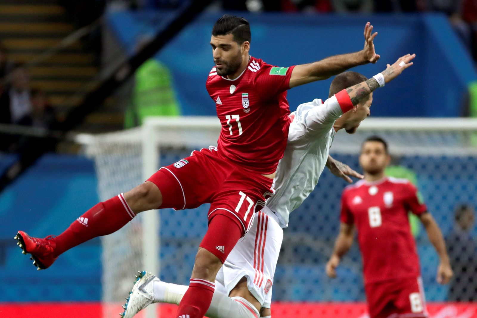 Las imágenes del Irán-España