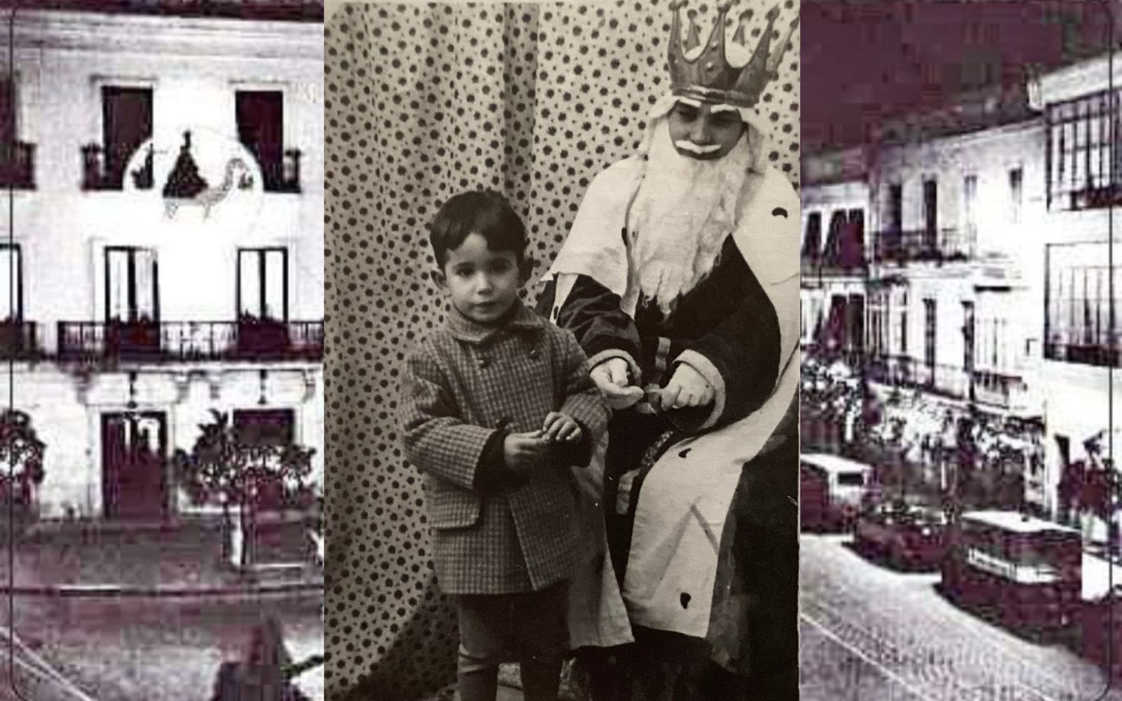 El Rey Mago en la puerta de San Francisco fue todo un clásico de la Navidad jerezana.