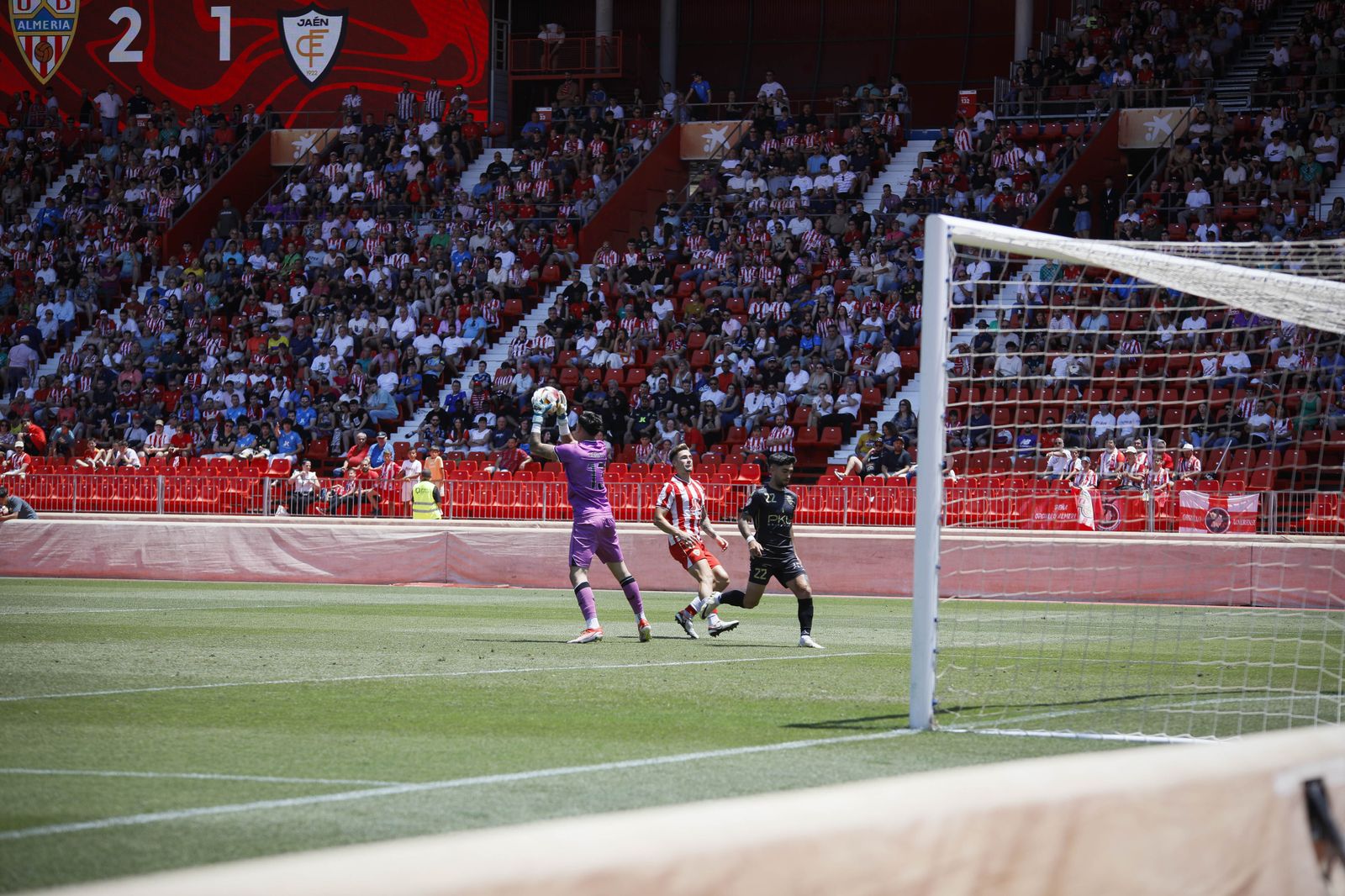 Imágenes del partido entre el Almería B y el Real Jaén