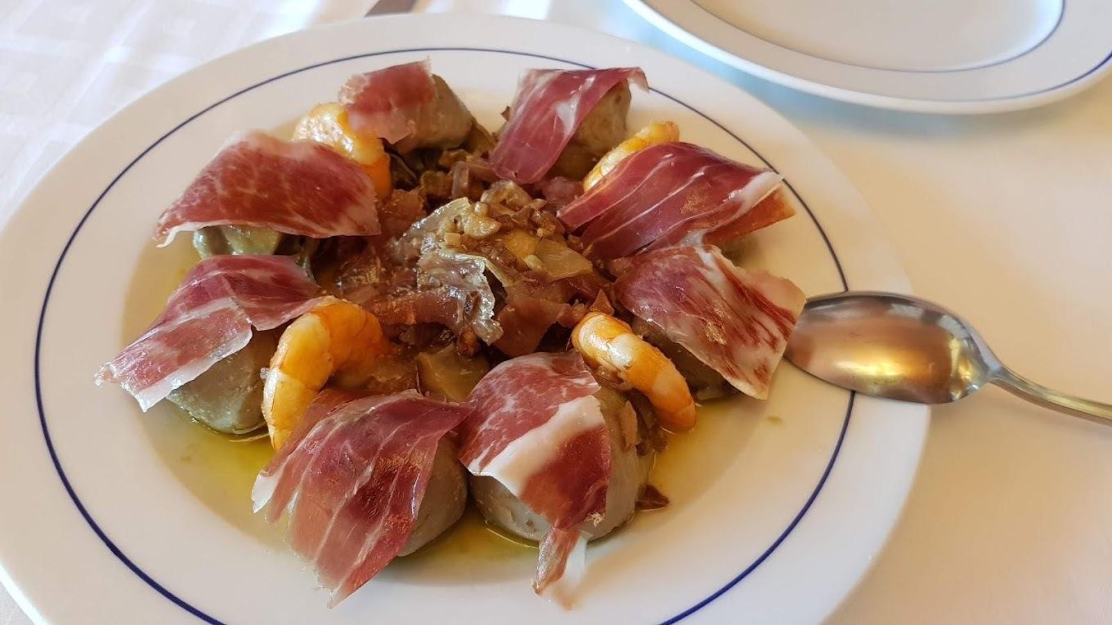 Uno de los platos típicos del Restaurante Rincón de Curro Uno de los platos típicos del Restaurante Rincón de Curro