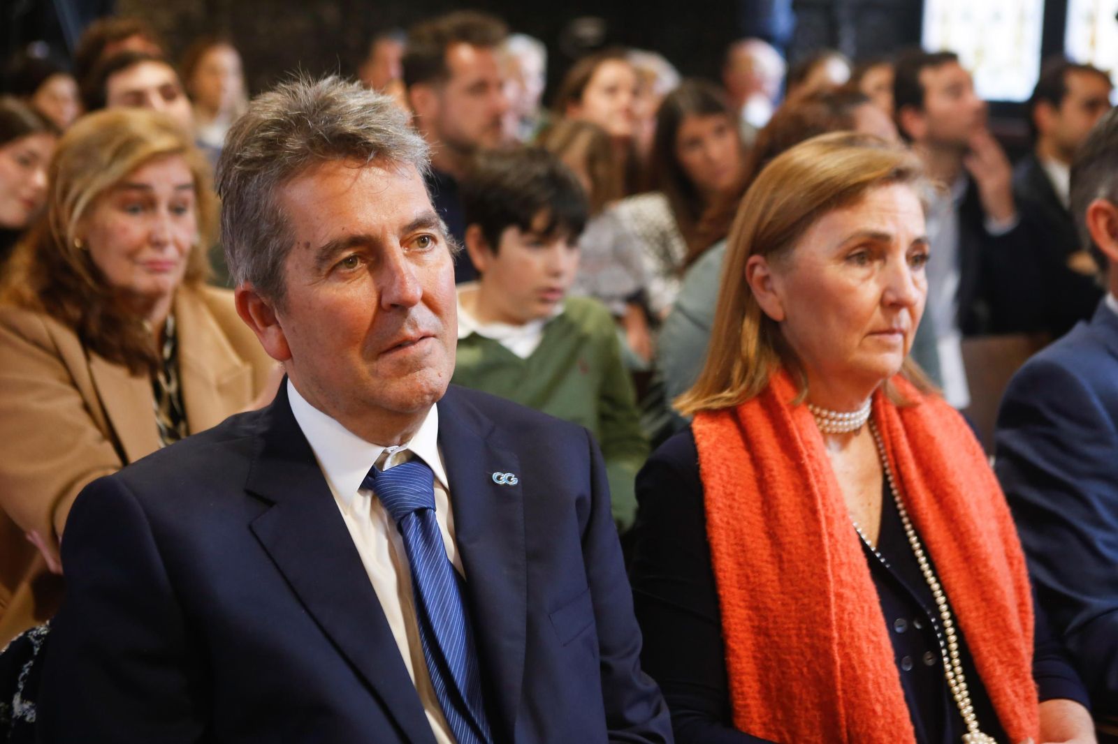 Fotos de la imposición de la insignia de la ciudad de Algeciras a Palma Briales de León