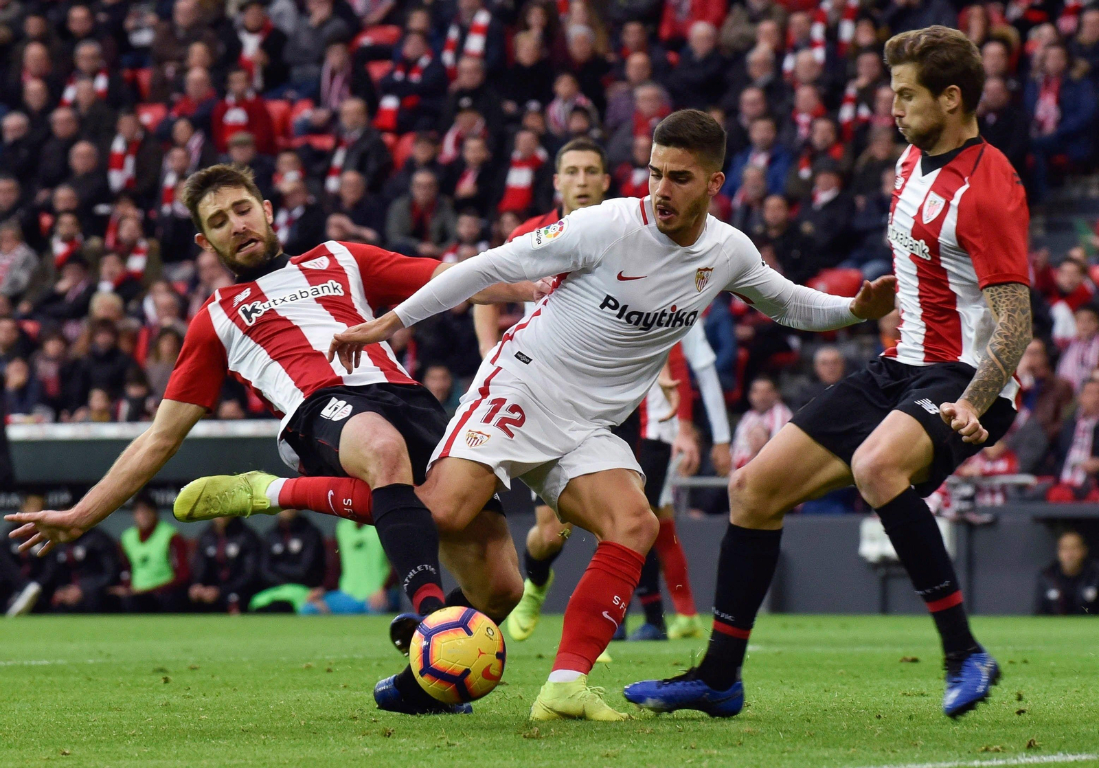 El Athletic-Sevilla, en imágenes