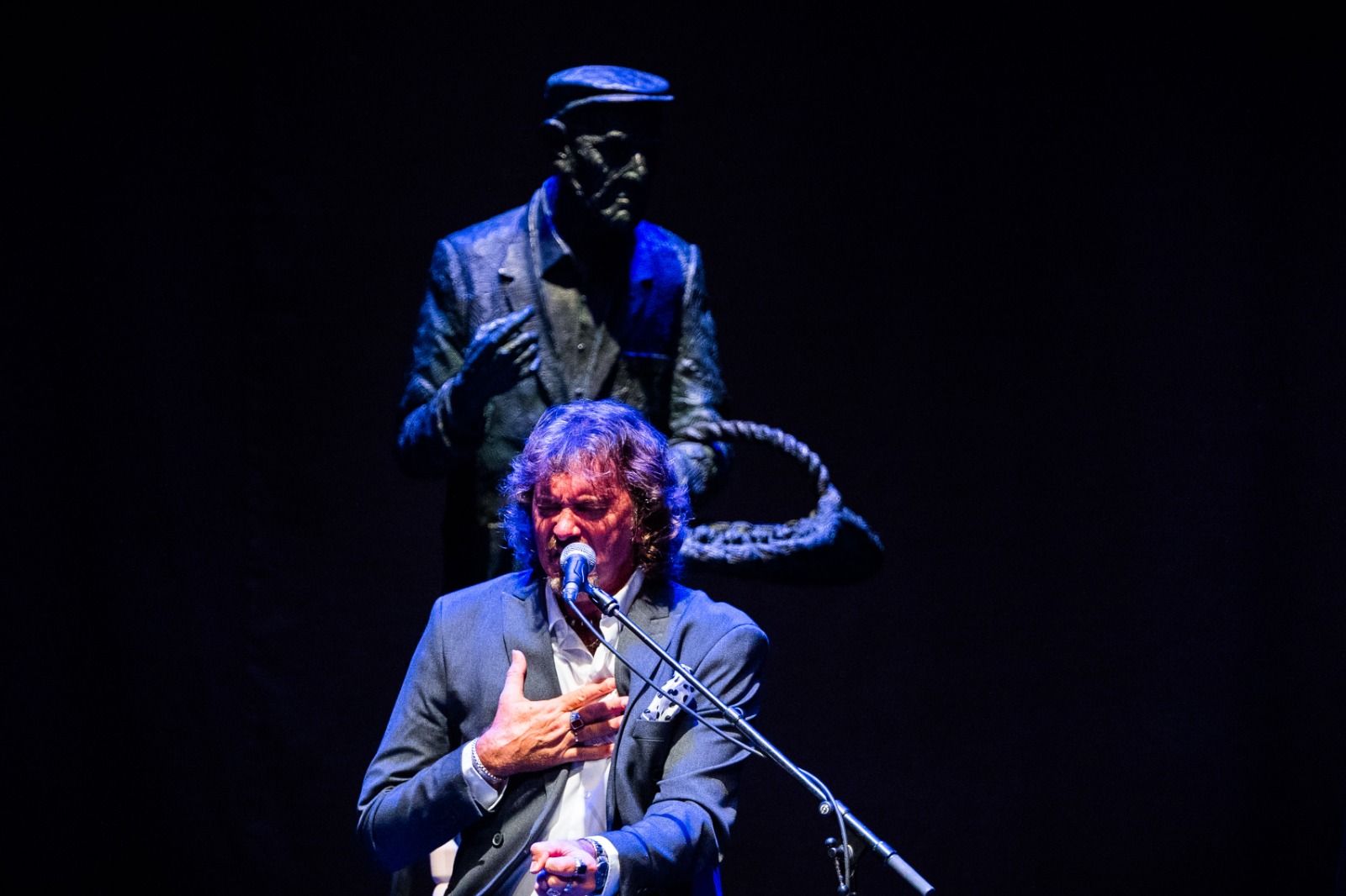 El cante de Jesús Castilla llena el Teatro de las Cortes por el Día Internacional del Flamenco