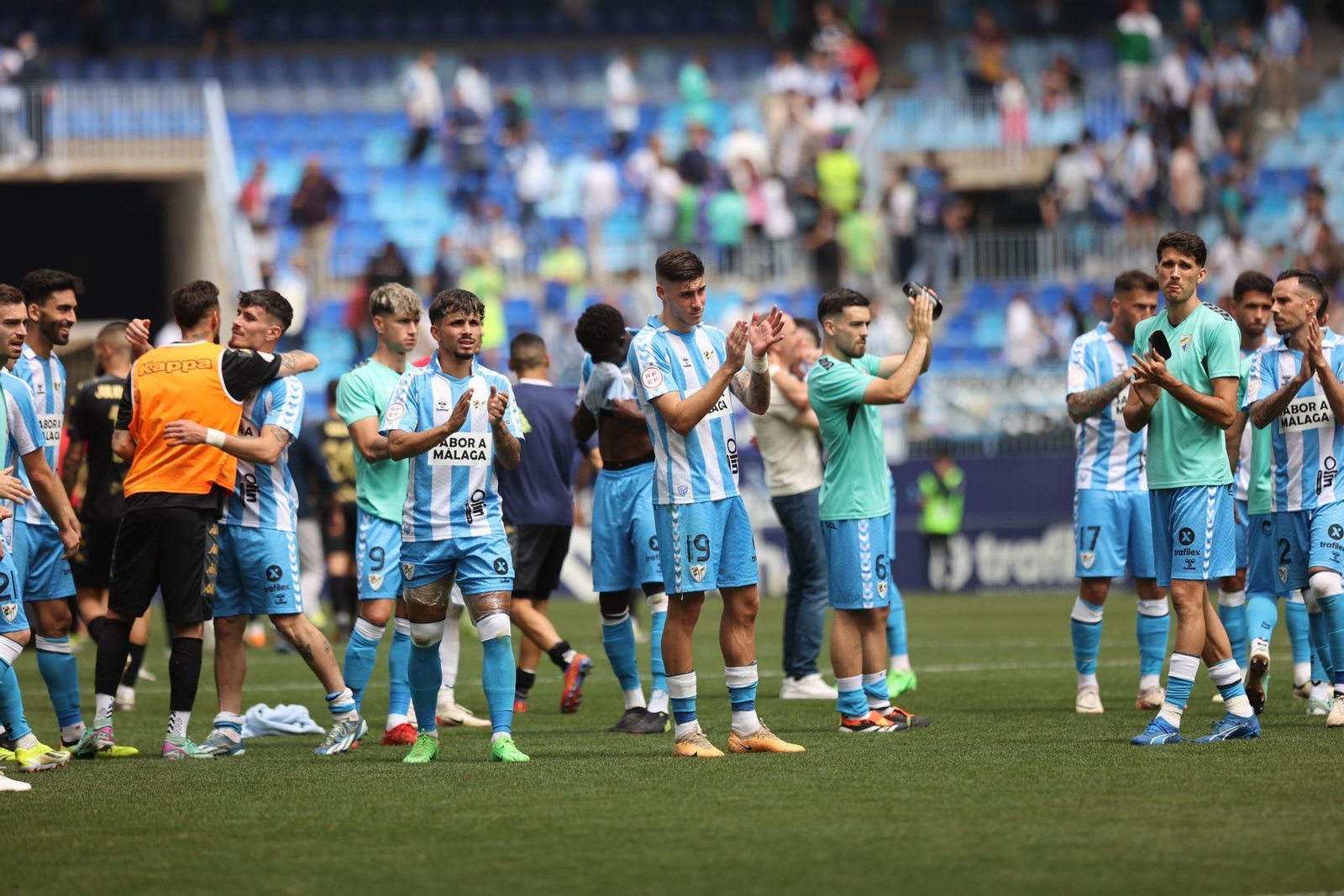 Málaga CF-AD Ceuta, en fotos
