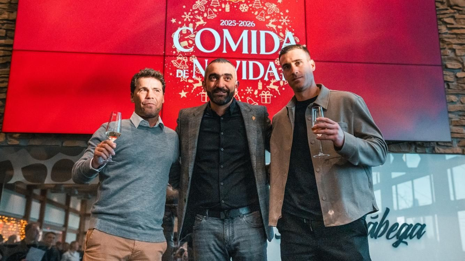 Rubi, Mohamed El Assy y Fernando Martínez, protagonistas en el discurso de Navidad.