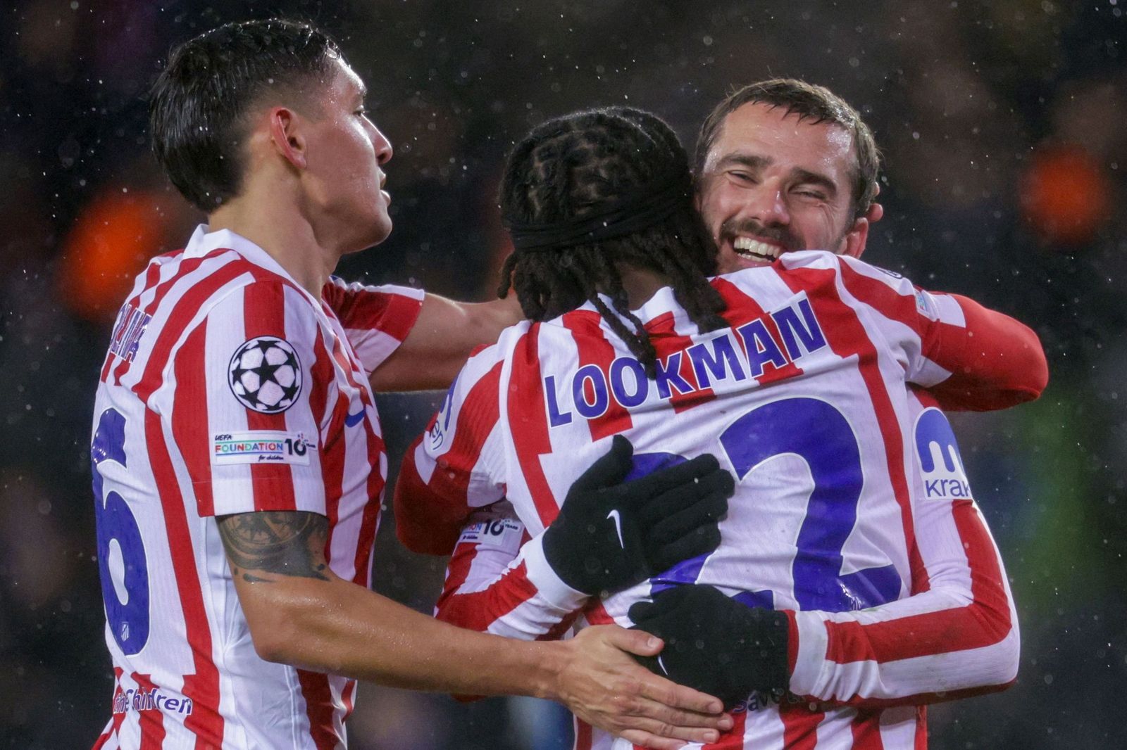 Las fotos del Brujas-Atlético de Madrid