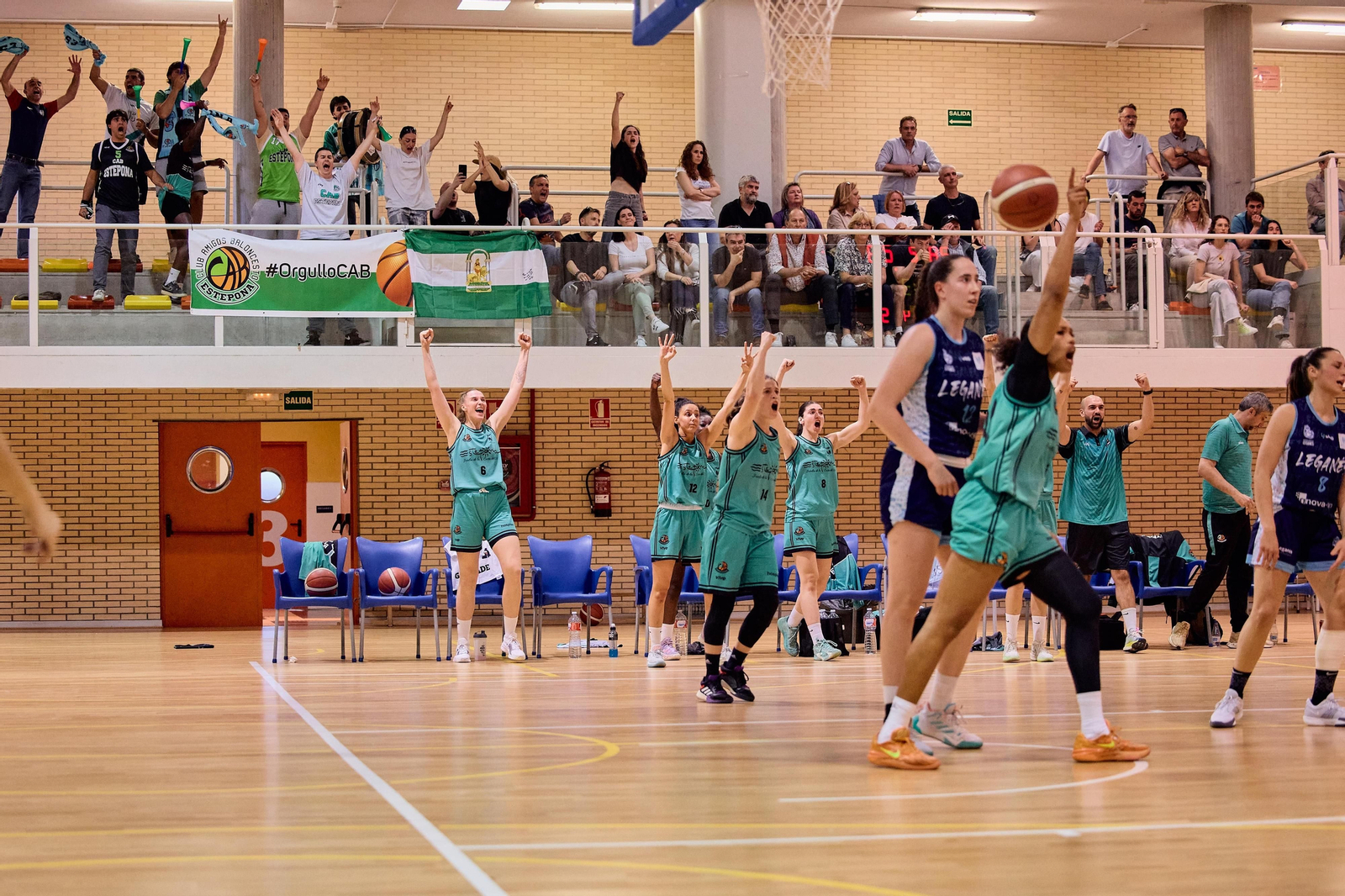 El CAB Estepona bordea el triunfo en Leganés (65-61) en el play off de ascenso