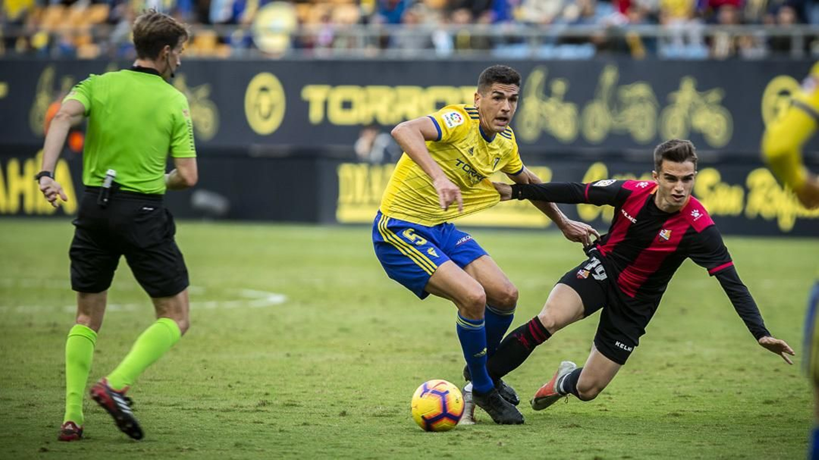 Imágenes del partido Cádiz-Reus