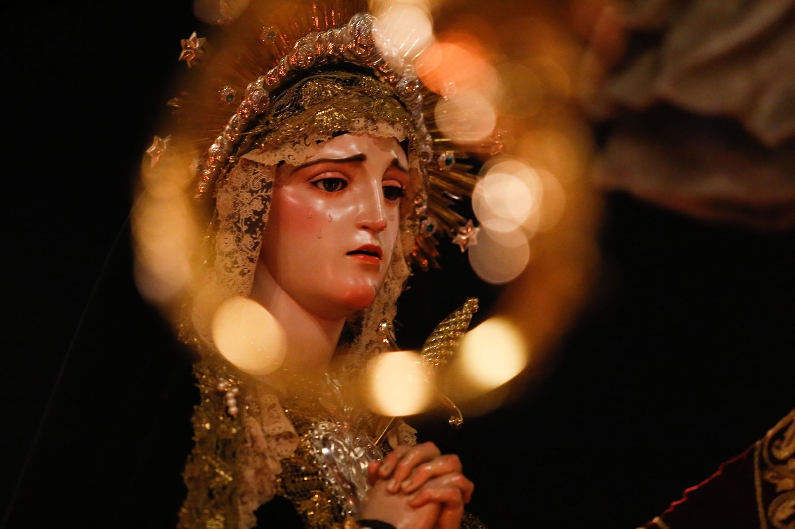 Fotografías de la procesión extraordinaria del 75 aniversario de la Buena Muerte de Los Barrios
