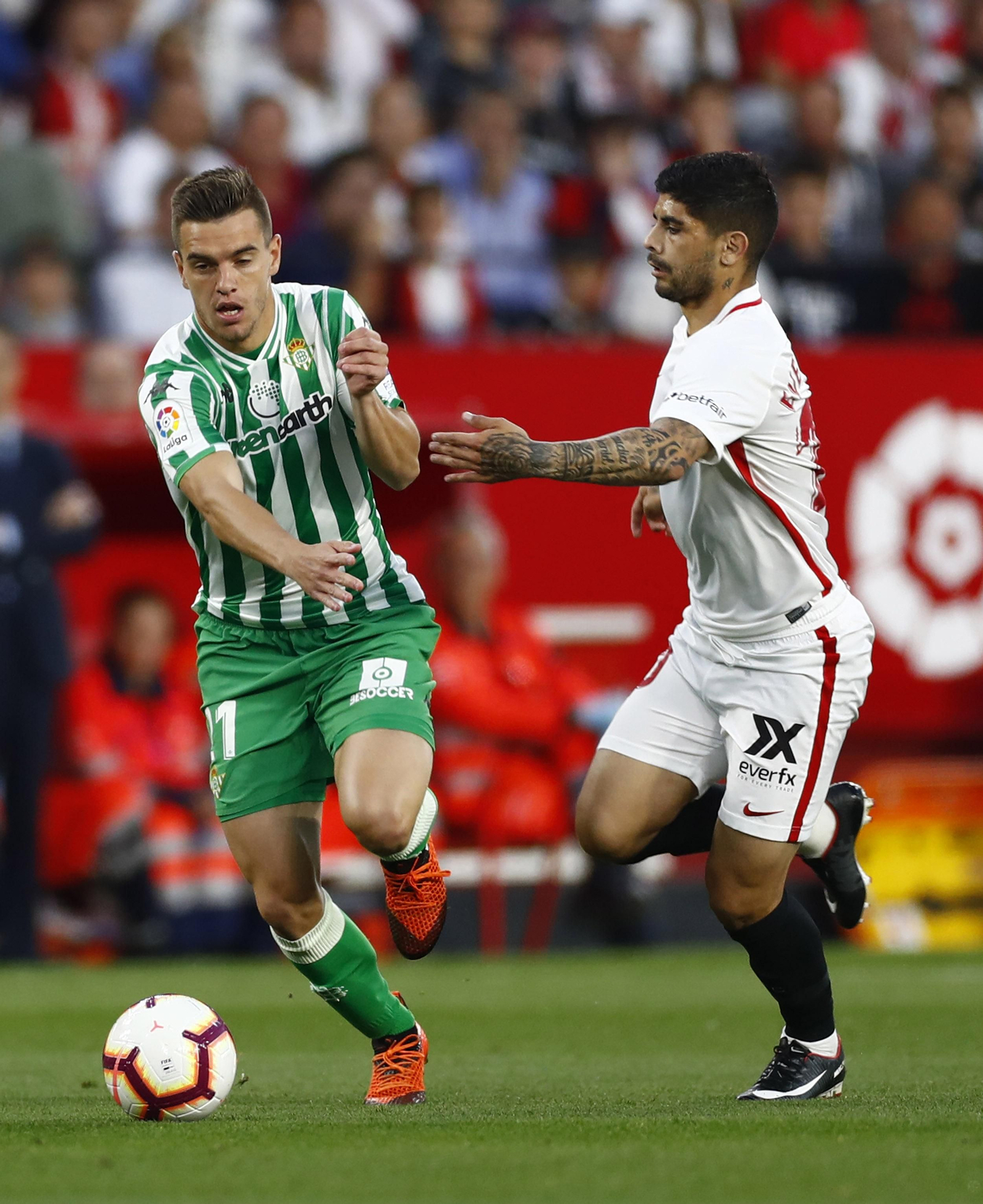 Las imágenes del derbi Sevilla-Betis