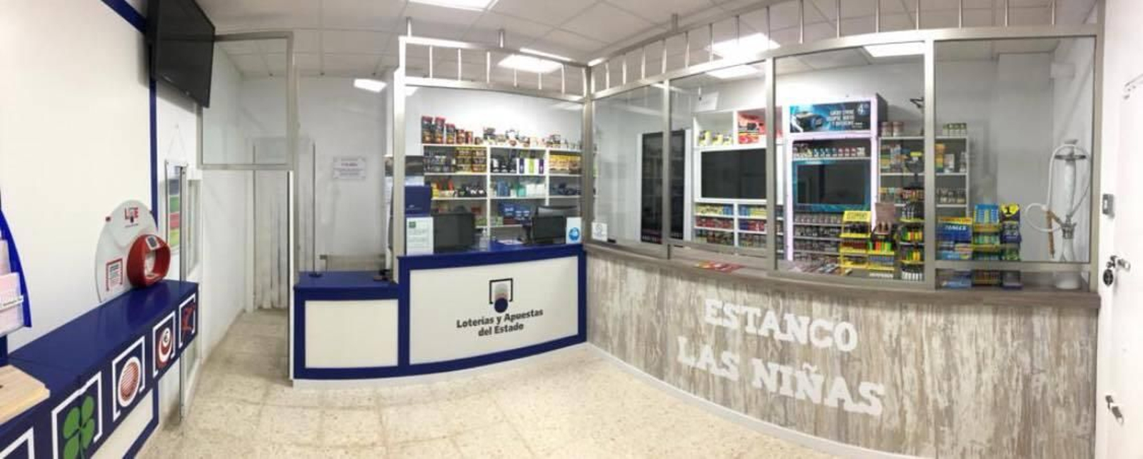 Estanco y Loterías 'Las Niñas', en la calle Algeciras de Puerto Real