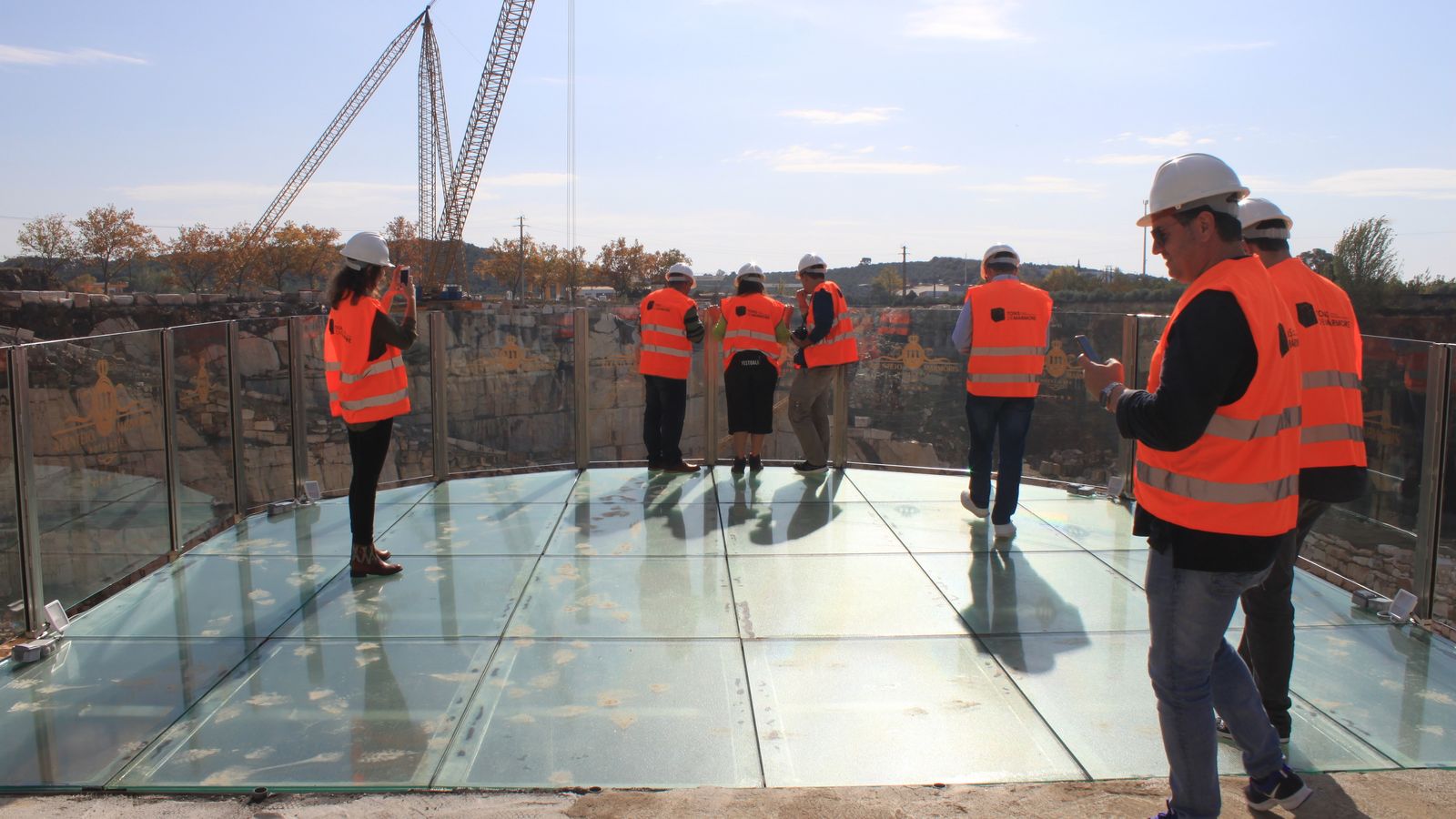 Visita del equipo de Macael a Portugal.