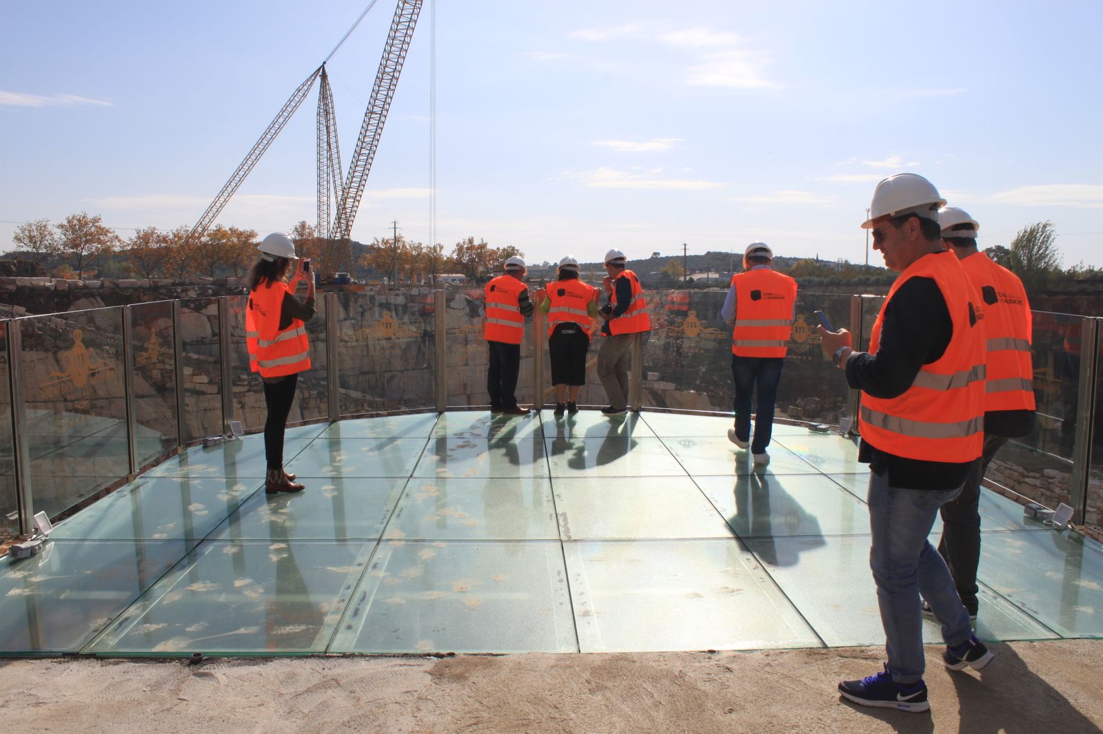 Visita del equipo de Macael a Portugal.