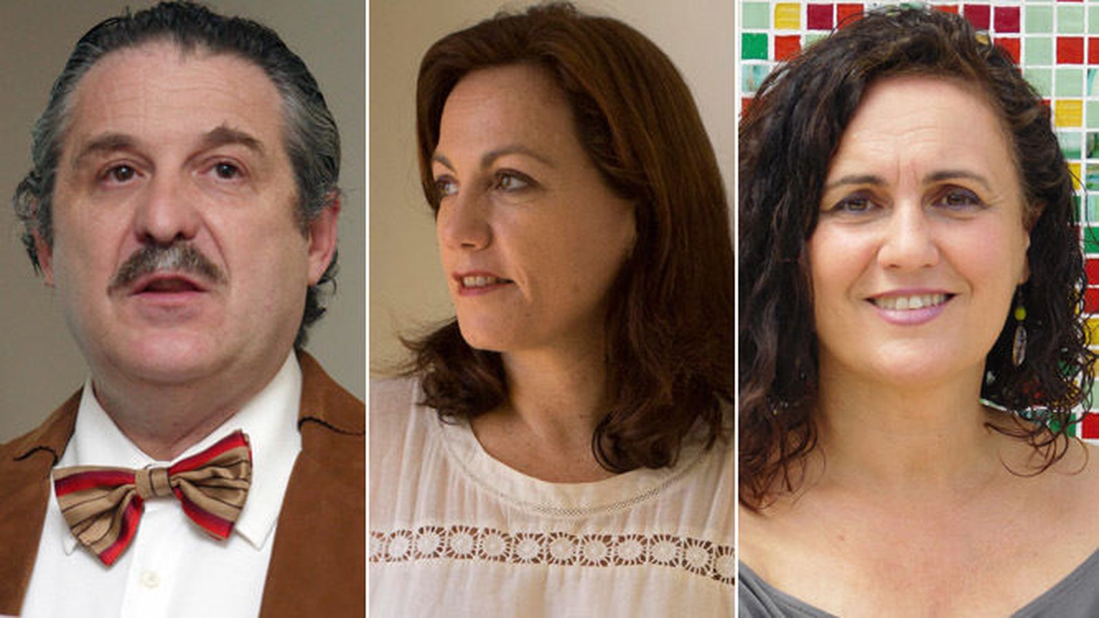 Angel Díaz del Río y sus rivales en las últimas elecciones