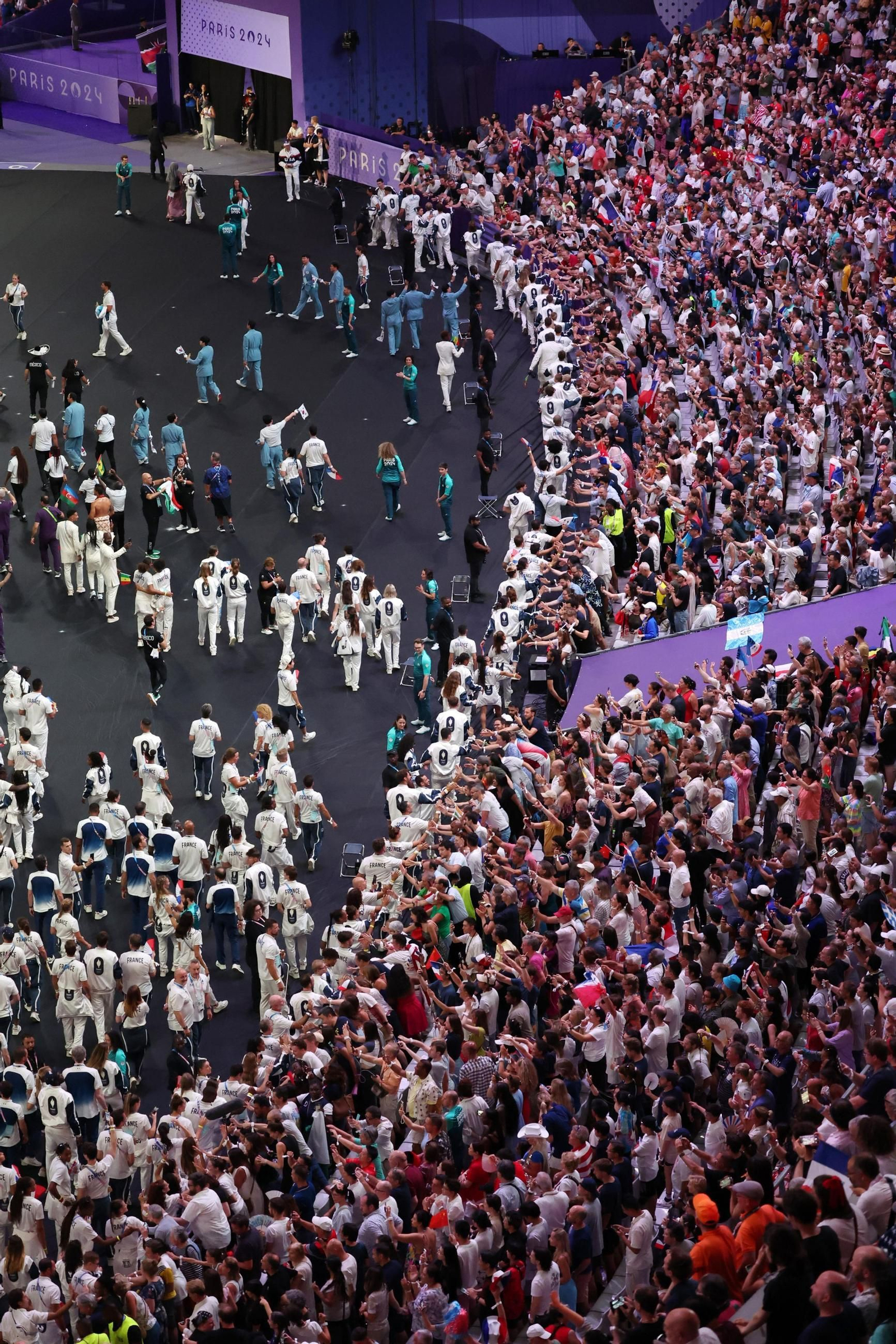 Las fotos de la ceremonia de clausura de los Juegos Olímpicos París 2024