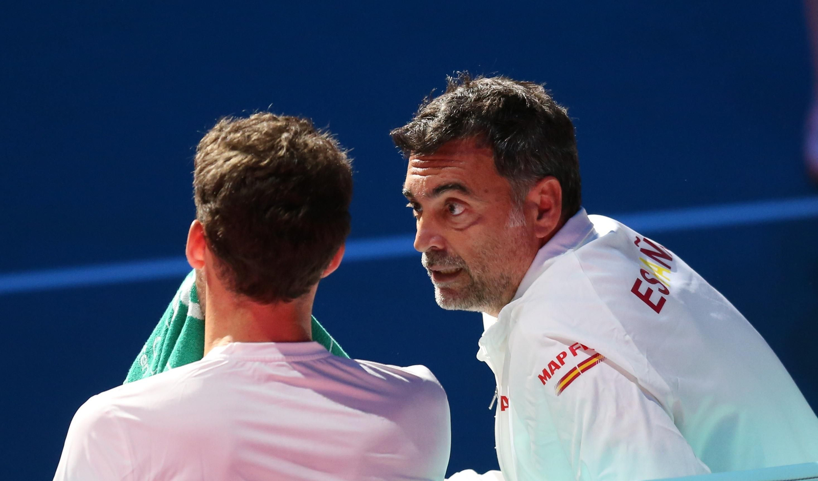 Pablo Carreño-Marin Cilic, en imágenes