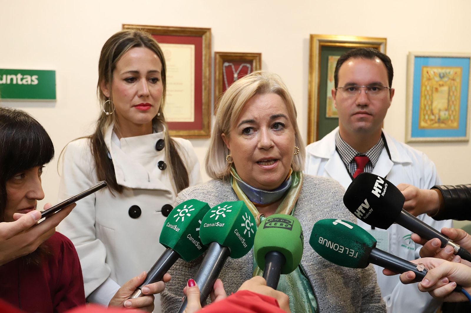 La delegada territorial de Salud, Manuela Caro.